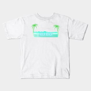 hola beach i miss you Kids T-Shirt